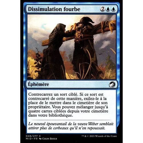Dissimulation Fourbe - Mtg - Innistrad : Chasse De Minuit - C - 48/277