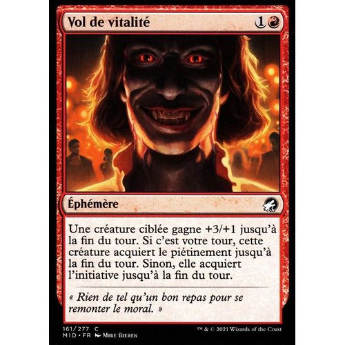 Vol De Vitalité - Mtg - Innistrad : Chasse De Minuit - C - 161/277