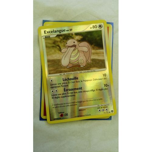 Carte Pokemon Excelangue Holo 91/132 Diamant Et Perle Merveilles Secretes