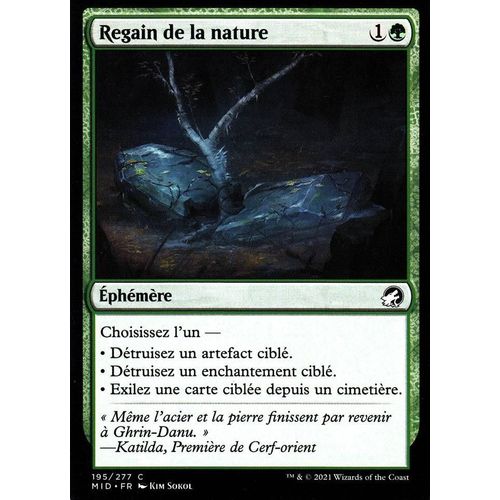 Regain De La Nature - Mtg - Innistrad : Chasse De Minuit - C - 195/277