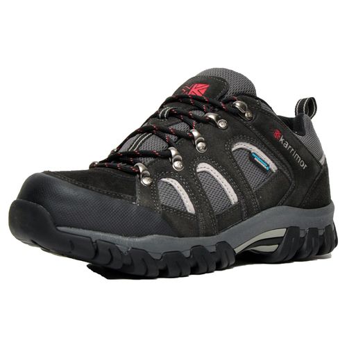 Karrimor Premium Bodmin Chaussures De Marche Basses Randonné Imperméables Couleur Noir/gris