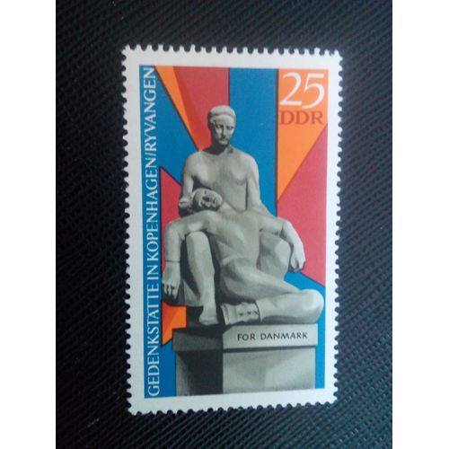 Timbre Allemagne / Rda Yt 1205 Dunnings Et Monuments Commémoratifs Internationaux 1969 ( 51005 )