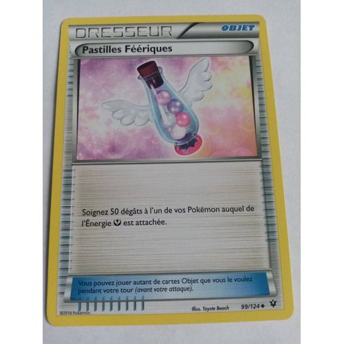 Carte Pokemon Xy - Impact Des Destins : Pastilles Féeriques 99/124