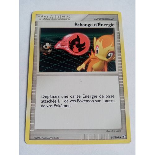 Carte Pokemon Diamant Et Perle - Tempete : Echange D'énergie 84/100
