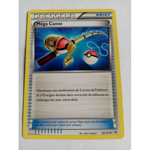 Carte Pokemon Noir Et Blanc - Nobles Victoires : Mega Canne 95/101