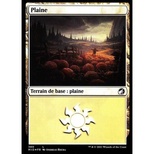 Plaine - Foil - Mtg - Bundle - Innistrad : Chasse De Minuit - C - 380