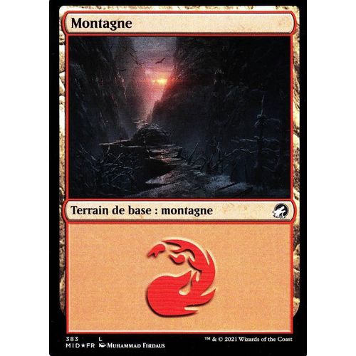 Montagne - Foil - Mtg - Bundle - Innistrad : Chasse De Minuit - C - 383