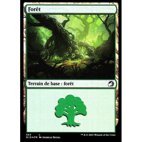 Forêt - Foil - Mtg - Bundle - Innistrad : Chasse De Minuit - C - 284