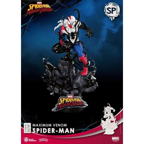 Marvel Comics Diorama Pvc D-Stage Maximum Venom Spider-Man Special Edition 16 Cm