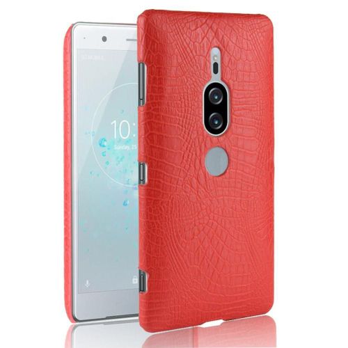 Classique Élégant Étui Pour Sony Xperia Xz2 Premium Anti Éraflure Housse De Protection Mode Classique D'alligator Compatibilité - Rouge