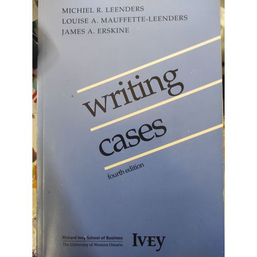 Learning With Cases