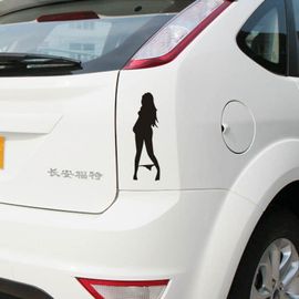 Autocollant Réfléchissant Et Humoristique Pour Filles, Accessoires De Voiture, Bikini, Pour Ford Focus 2 Vw Golf 7 Skoda Opel Toyota