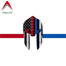 Autocollants De Mode Pour Voiture, Accessoires Réfléchissants Pour Casque Spartan, En Vinyle, Pour Skoda Renault Dusterpassat Opel,13cm X 7cm