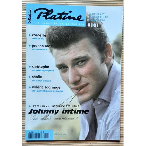 Platine Magazine N°101 Mai 2003- Johnny Hallyday -( Corneille- Jeanne Mas- Valérie Lagrange)