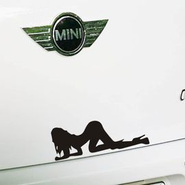 Autocollant Et Autocollants Pour Le Corps Et Fille | Bâches De Voiture Réfléchissante Et Humoristique, Pour Ford Focus 2 Kia Vw Golf 7 Skoda Opel Toyota