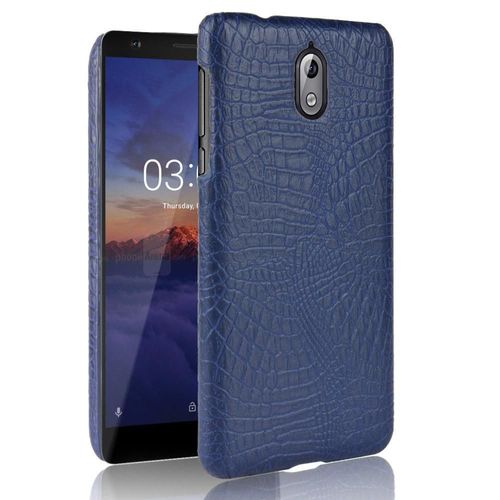 Classique Élégant Étui Pour Nokia 3.1 Anti Éraflure Mode Classique D'alligator Compatibilité Housse De Protection - Bleu
