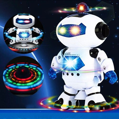 Robot Électronique De Danse Et De Marche Pour Enfants, Jouets Avec Musique Éclairante, Nouveau, Livraison Directe, 2018