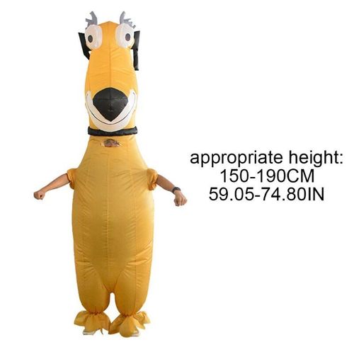 Costume Gonflable De Chien De Dessin Animé Pour Adulte, Tenue Drôle, Robe Fantaisie Cosplay