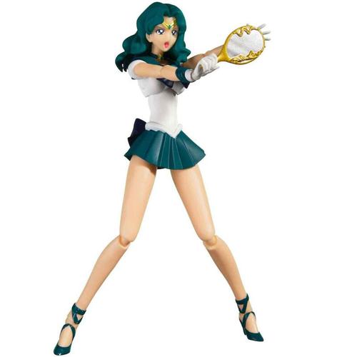 Tamashii Nations Sailor Neptune-Animation Color Edition Pretty Guardian Sailor Moon, Bandai Spirits S.H.Figuarts (Bas61281)