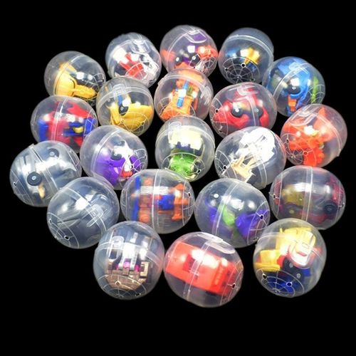 Oeuf Surprise Mini Robot Déformable, 1 Pièce, Boule Surprise, Poupée Gashapon, Cadeau