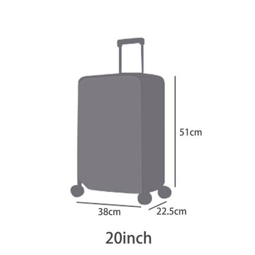 Housse de valise Housse de bagage Housse de bagages Housse pour bagages de  voyage Housse de protection valise (22 - 32 Inc