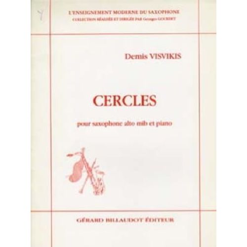 Cercles Pour Saxophone Alto Mib Et Piano