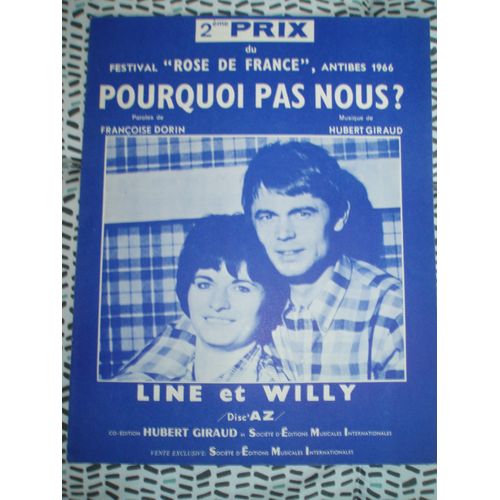 Line Et Willy Partition / Pourquoi Pas Nous De 1966.