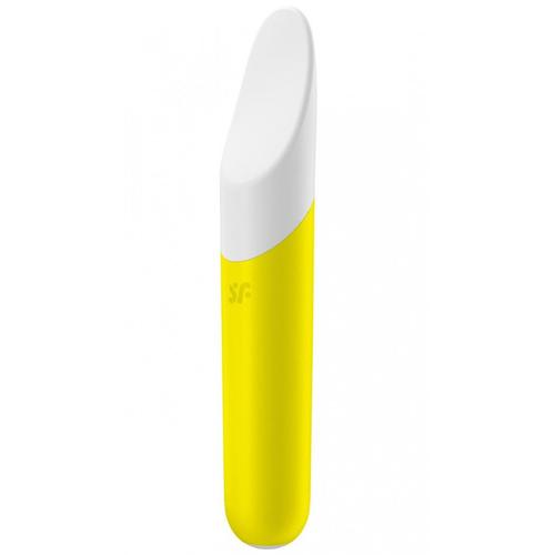 Vibromasseur Rechargeable Ultra Power Bullet 7 Jaune