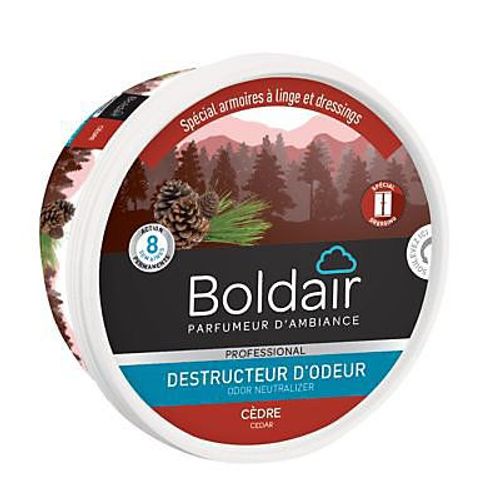Destructeur d'odeurs gel Boldair cèdre 300g