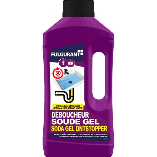 Déboucheur soude gel fulgurant Stopy 900ml