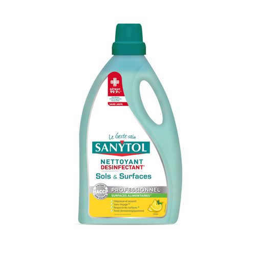 Désinfectant multi-usages Citron SANYTOL 5 l