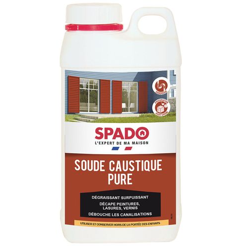 Soude caustique pure Spado 1kg