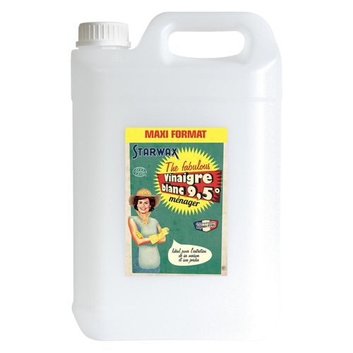 The fabulous Vinaigre 9,5° blanc Starwax 6L