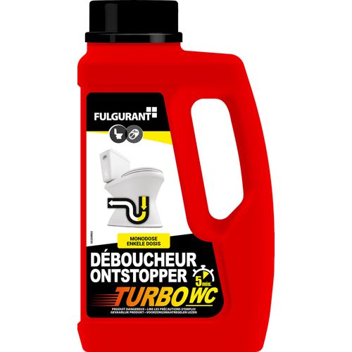 Déboucheur Turbo WC Fulgurant 500g