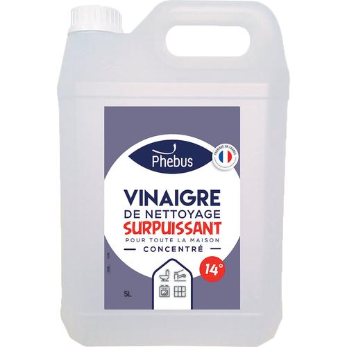 Vinaigre ménager surpuissant 14° 5L