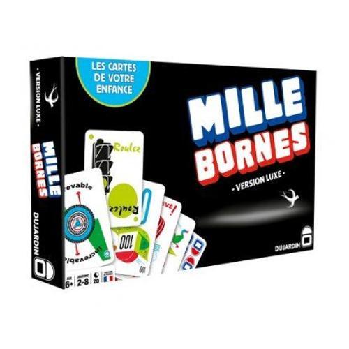 1000 Bornes Version Luxe 2-8 Joueurs - Mille Bornes - Jeu De Societe Classique Famille - Fabrique En France