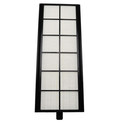vhbw Filtre remplacement pour Zehnder 400100066 pour échangeur de chaleur géothermique - Filtre à air G4, 50 x 16 x 1 cm, noir / blanc