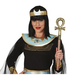 Sceptre Égyptien Avec Croix 50 Cm (Taille Unique)