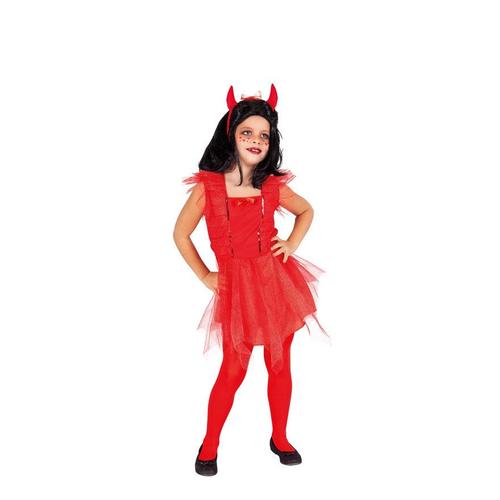 Déguisement De Diable Mignon Pour Fille (Taille 5-6a)