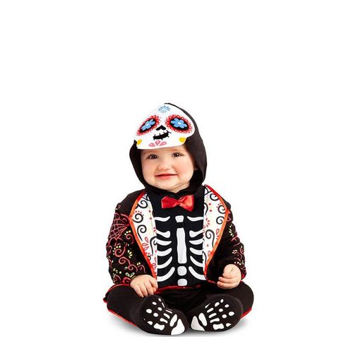Jour Des Morts Costume Bébé (Taille 6-12m)