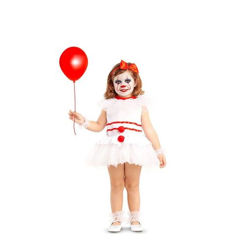 Payasa Effrayant Bébé Costume (Taille 12-24m)