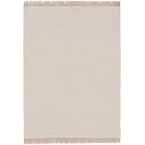 Tapis De Laine Liv Crème 60x100 Cm - Tapis Nature
