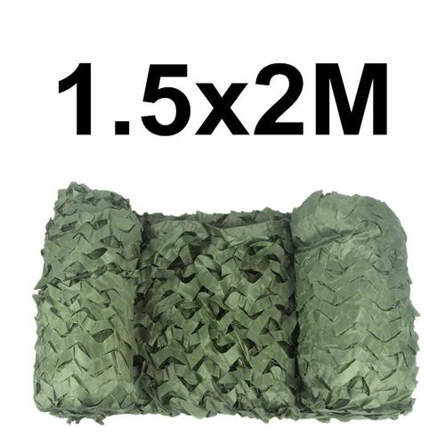 1.5x2m -Welead Renforcé Militaire Camouflage Filets Chasse Camo Filet Pergola Gazebo Ombre Jardin Cachette Extérieur Auvents Armée D