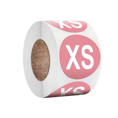Étiquettes Adhésives Colorées Rondes De 1 Pouce Pour Chaussures, Sous Vêtements, Soutien Gorge, Vêtements Imprimés, 500 Pièces