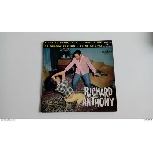 Richard Anthony-Fiche Le Camp Jack