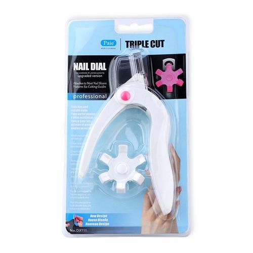 Tandis Que - Coupe Ongle Blanc Pour Manucure, Pince Spéciale Type U, Coupe Même Les Faux Ongles, Instrument Pour Onglerie, 