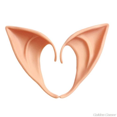 Costumes De Vampire En Latex, 1 Paire, Costume De Fête D'halloween, Oreilles D'elfe, Anime, Fée Cospaly