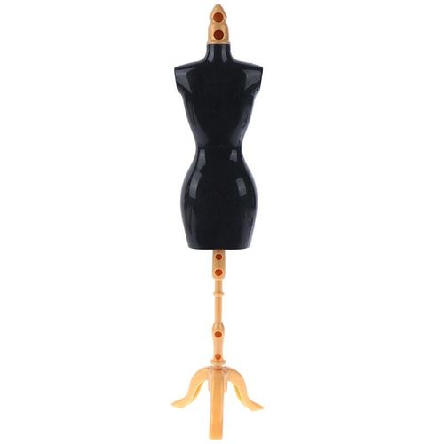 Toyzhijia Mode Rose Noir Léopard Speckl À Manches Courtes Poupée Dresscasual Porte Des Vêtements De Poupées Pour Barbie Vêtements Robe De Fête