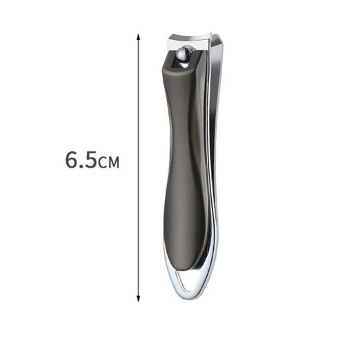 Le Noir - Coupe-Ongles En Acier Au Carbone, Outil De Manucure, Design Antidérapant, Délicat, 1 Pièce 