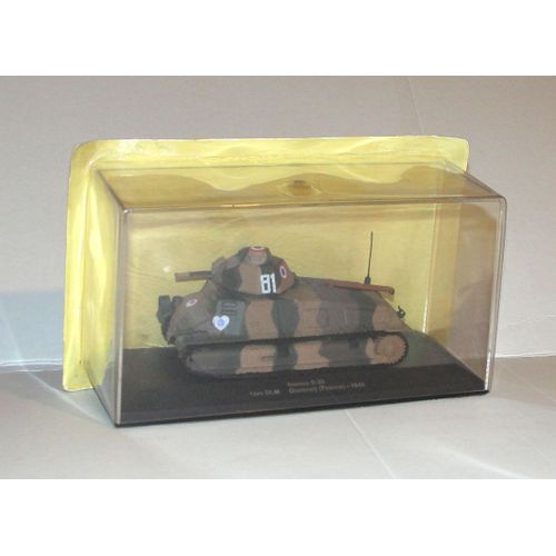 Char Somua S-35 1ère Dlm - Quesnoy (France) 1940 - Tank Ech 1/43-Altaya